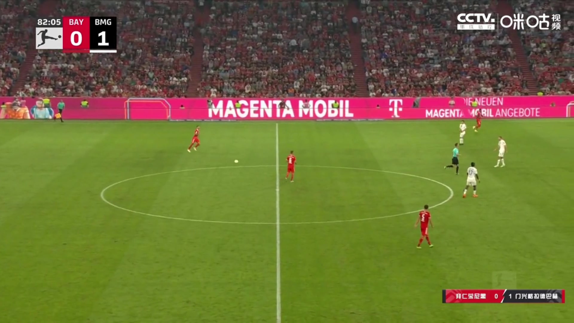 穆西亚拉禁区内送助攻 萨内门前不停球劲射破门（穆西亚拉集锦）