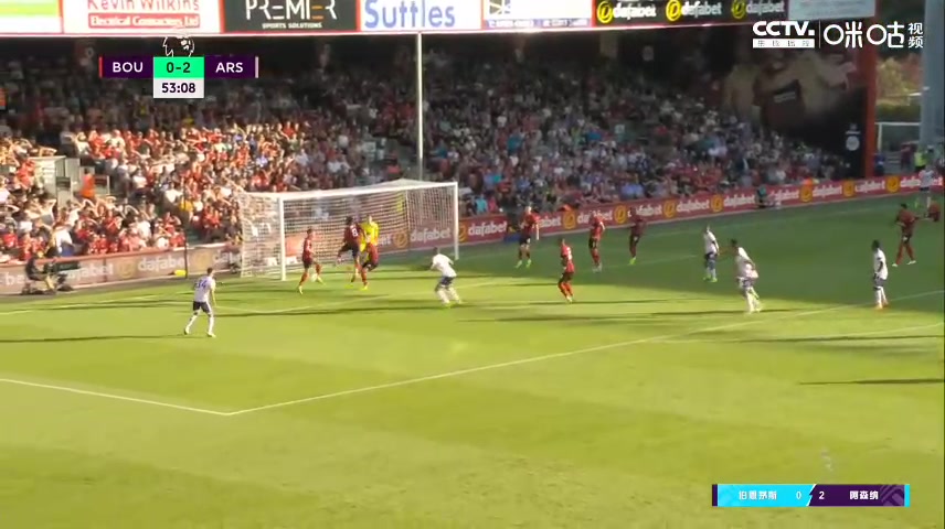 扎卡做球 萨利巴左脚兜射远角得分 打入枪手处子球(巴萨扎卡里亚)