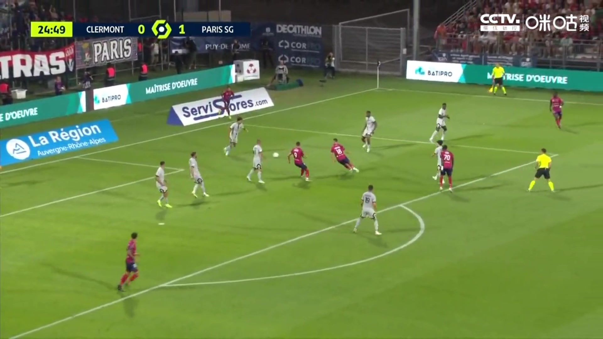 内马尔送妙传！阿什拉夫门前爆射破门（阿什拉夫 马尔万）