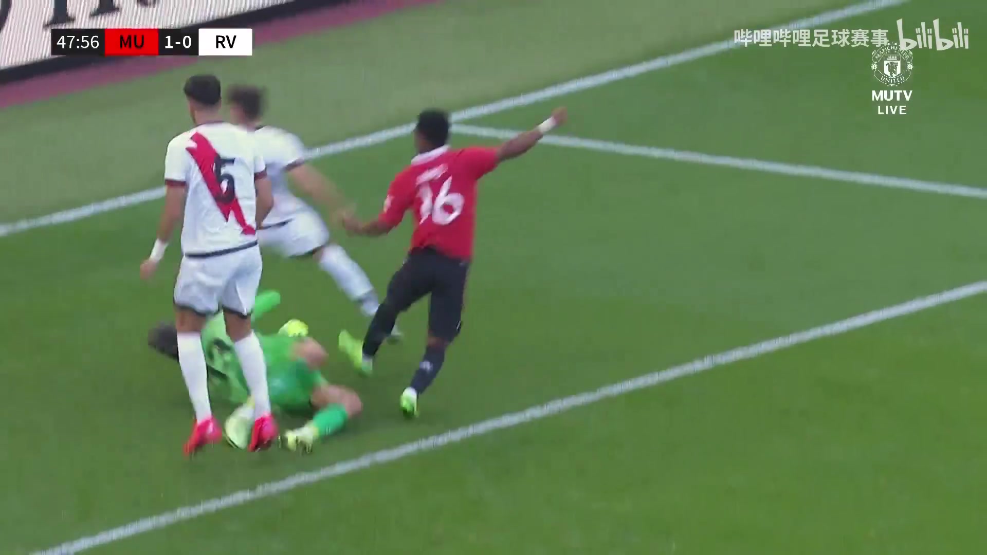 【B站集锦】热身赛-C罗出战半场阿玛德替补建功 曼联1-1巴列卡诺（c罗 巴黎 曼联）