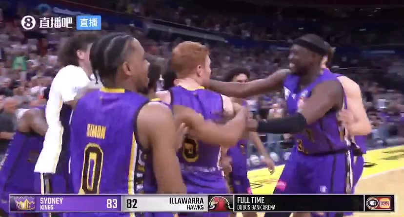 （nbl联赛悉尼国王）落后2分时间不足又如何！NBL(A)悉尼国王3分压哨绝杀老鹰