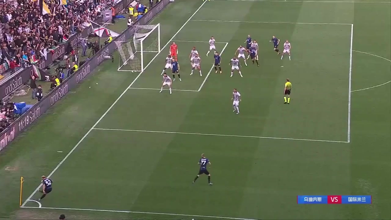 【集锦】意甲-佩里西奇建功劳塔罗破门 国米2-1乌迪内斯距米兰2分（国际米兰佩里西奇）
