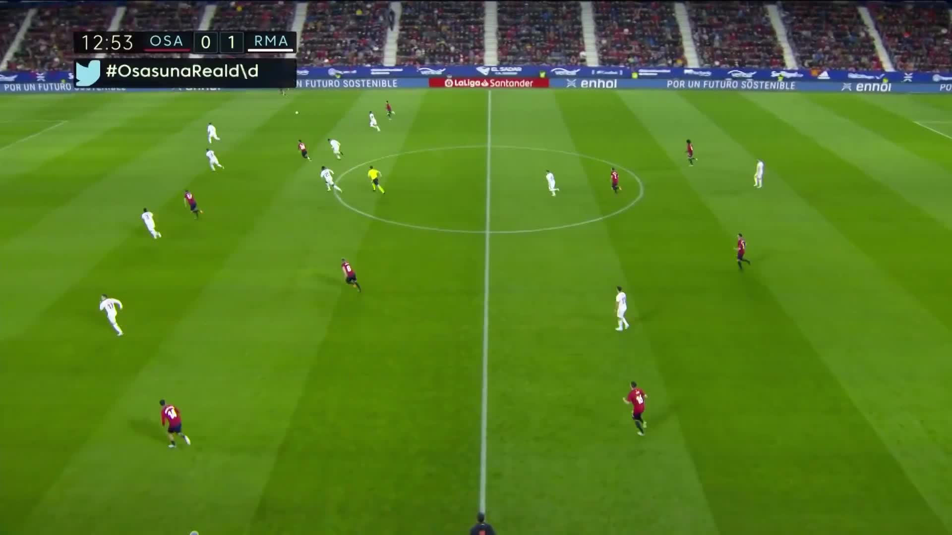 奥萨苏纳1-1火速扳平 布迪米尔门前吃饼建功（奥萨苏纳vs米兰迪斯）