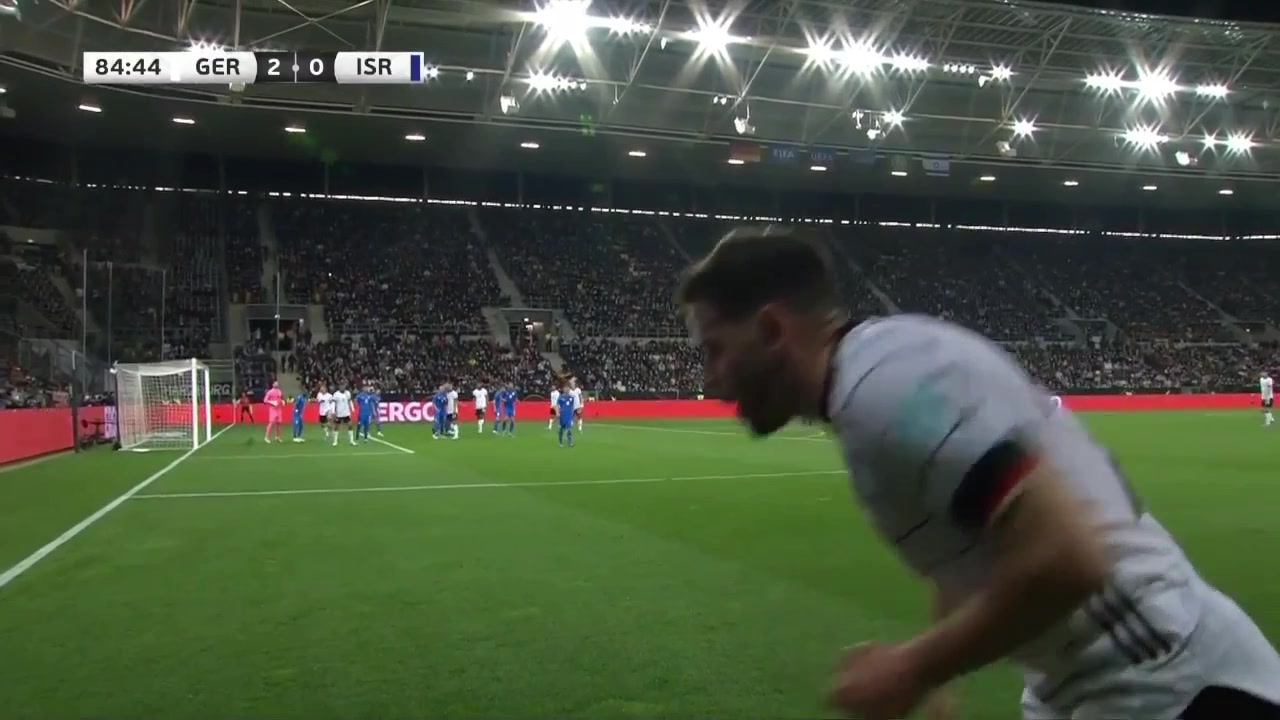 【集锦】友谊赛-哈弗茨维尔纳破门穆勒失点 德国2-0以色列（穆勒和哈弗茨）