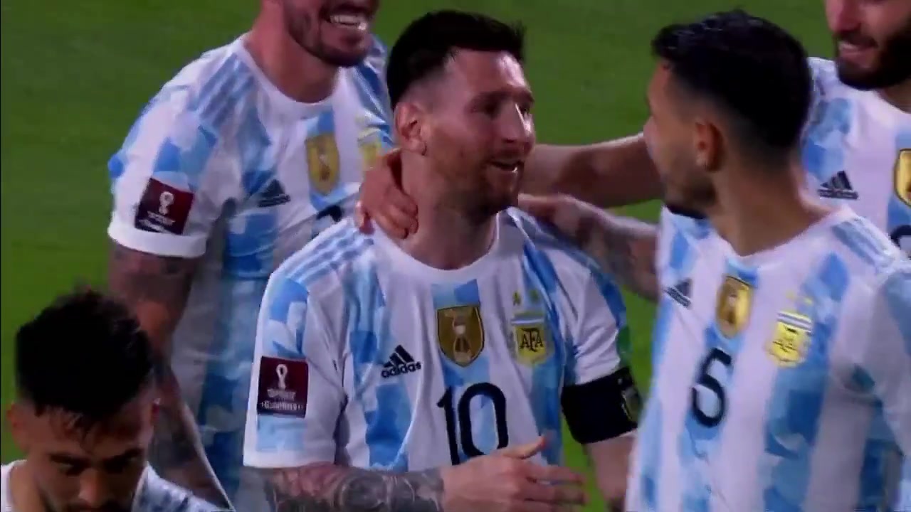 迪马利亚传中助攻 梅西前插停球轻松破门（迪马利亚梅西关系）