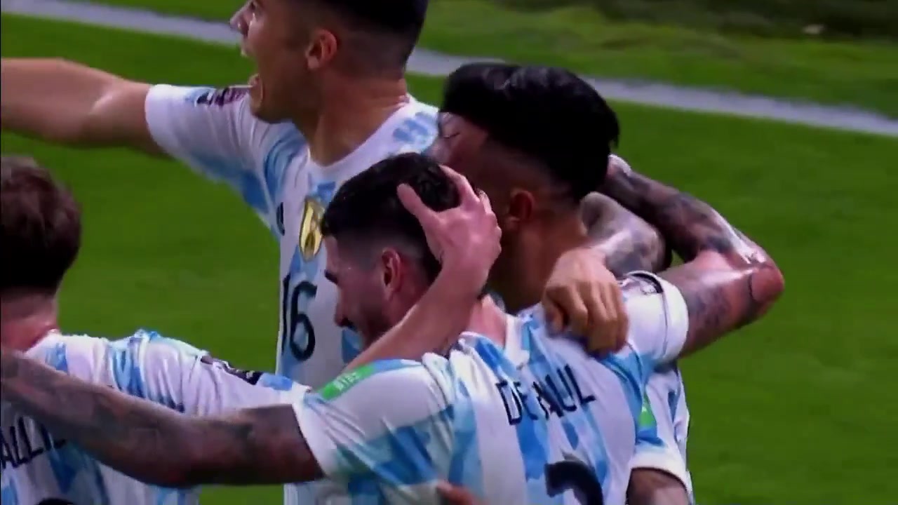 德保罗横传门前助攻 冈萨雷斯抢点铲射破门（德保罗强吗）