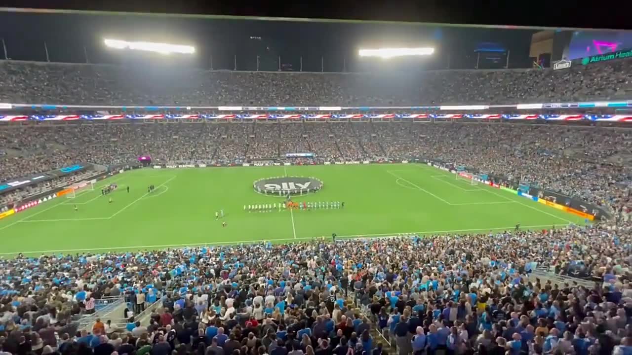 座无虚席！夏洛特FC75000人刷新美职联上座纪录（nba夏洛特）