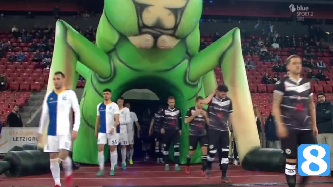 【集锦】瑞士超-李磊首发出战全场远射打飞 草蜢1-2不敌卢加诺