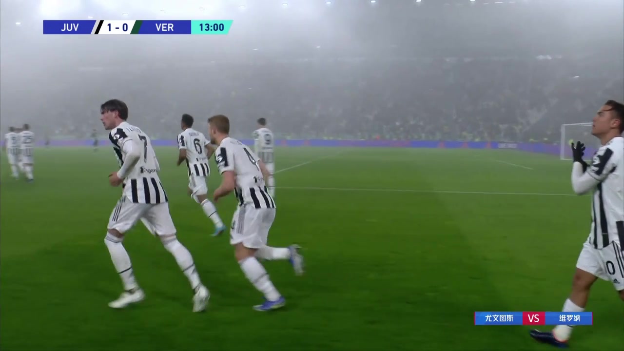 迪巴拉妙传送助攻 弗拉霍维奇单刀挑射破门（fm迪巴拉）