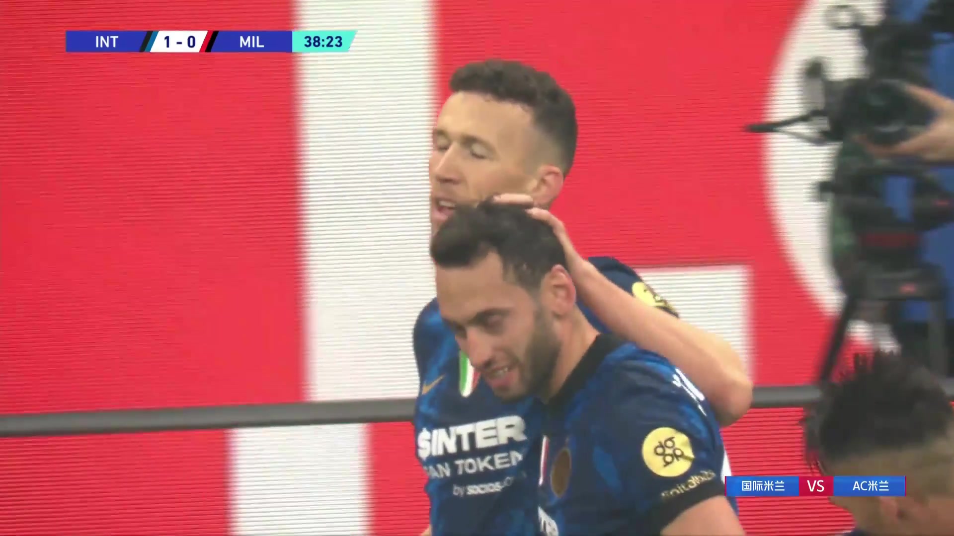 恰尔汗奥卢角球助攻 佩里西奇推射打破僵局（恰尔汗奥卢任意球集锦）