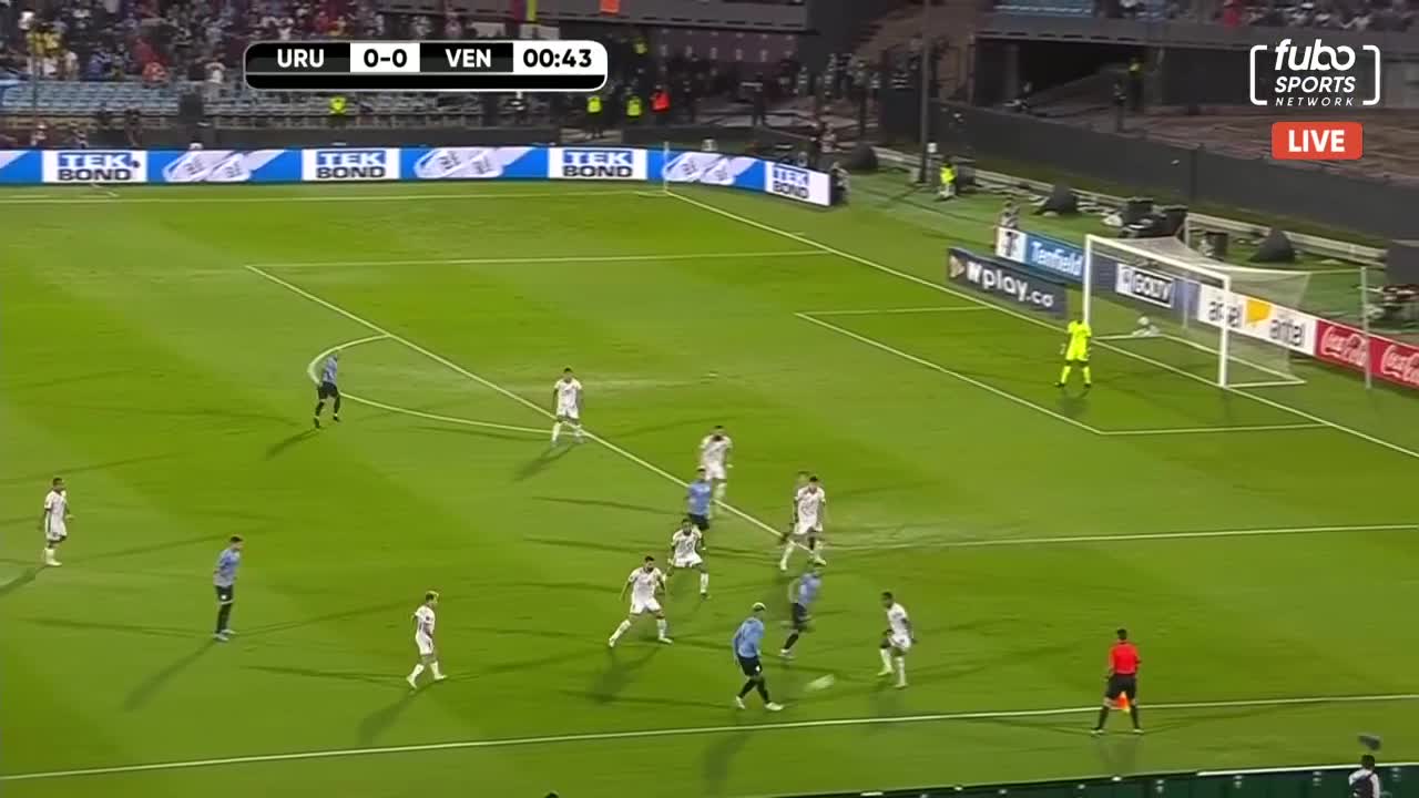 【集锦】世预赛-苏神点射&卡瓦尼倒钩破门 乌拉圭4-1委内瑞拉（苏神比赛时间）