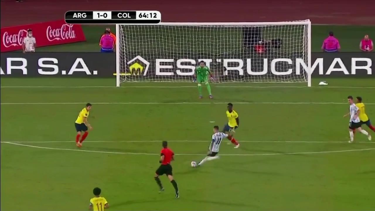 【集锦】世预赛-劳塔罗破门 阿根廷1-0哥伦比亚连续29场不败（世预赛-阿根廷2-2哥伦比亚）
