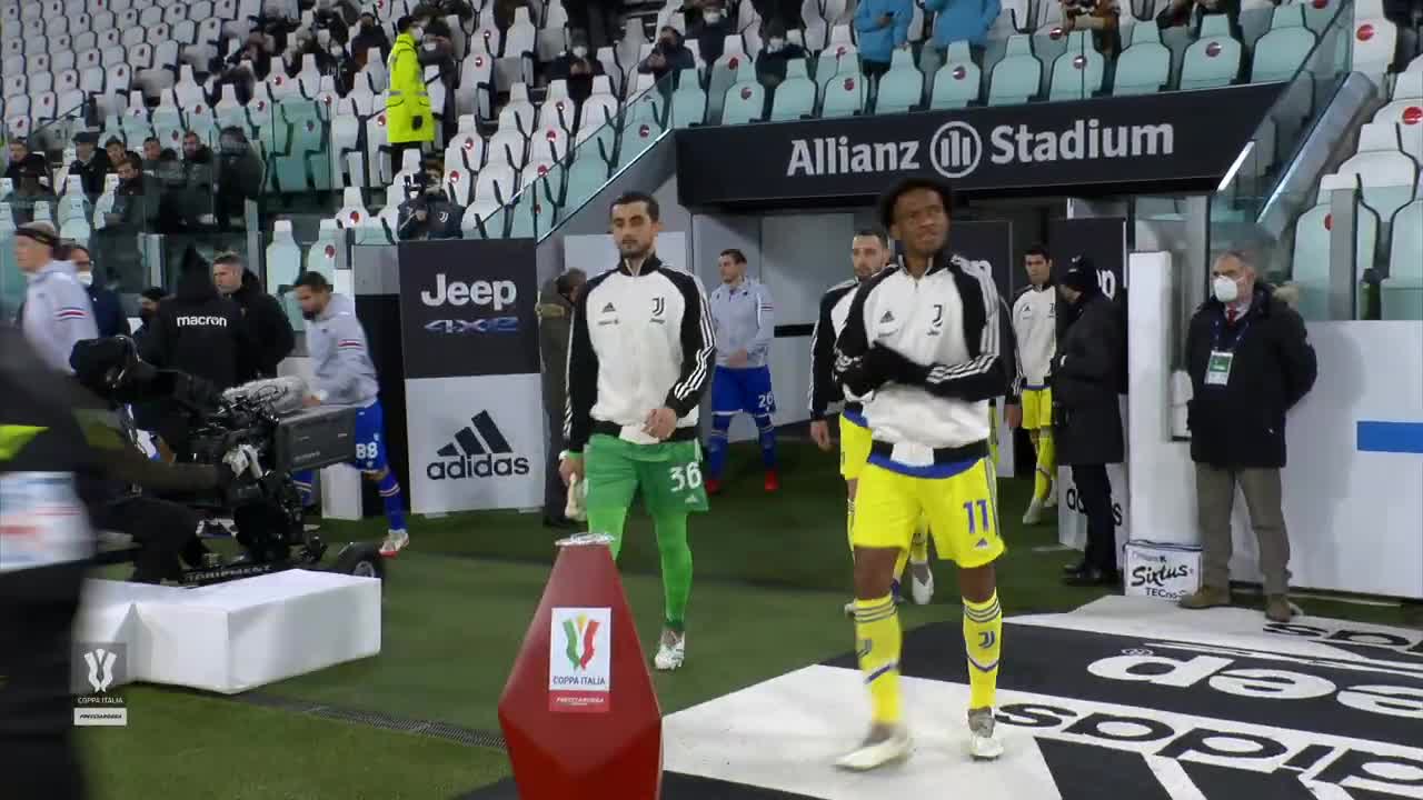 【集锦】意杯-夸德拉多任意球破门鲁加尼迪巴拉建功 尤文4-1桑普（夸德拉多转会尤文）