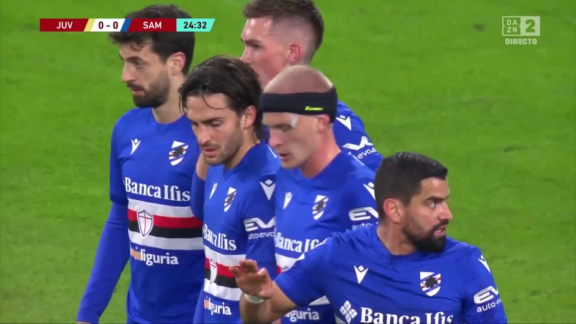 尤文1-0领先！夸德拉多任意球贴地箭直接破门（尤文 夸德拉多）