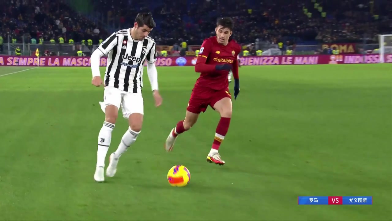 莫拉塔边路扣球过人传中 洛卡特利高高跃起头球破门（莫拉塔球员）