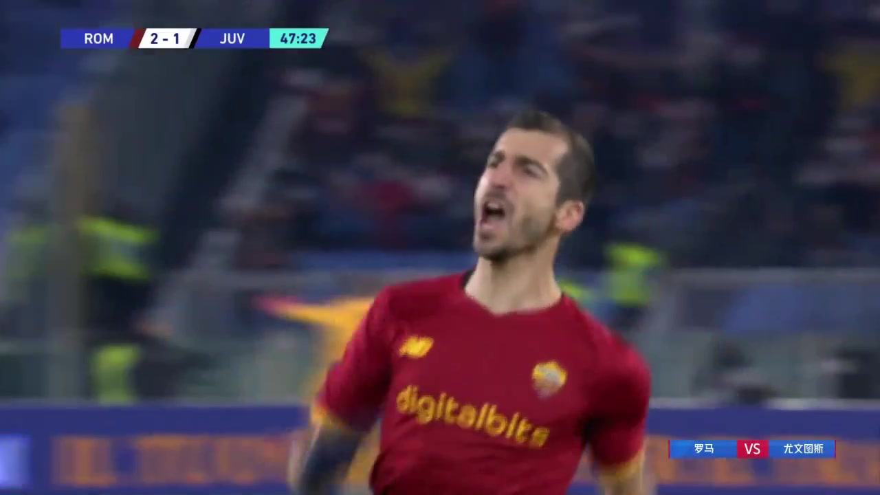 罗马再次取得领先！姆希塔良外围远射折射破门（姆希塔良罗马年薪）