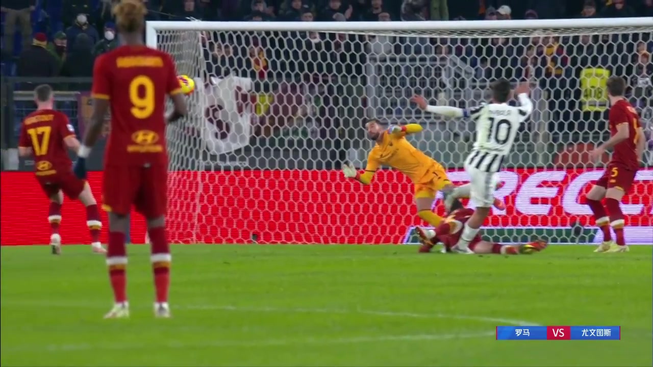 小基耶萨横传助攻 迪巴拉弧线球破门扳平（小基耶萨和迪巴拉）