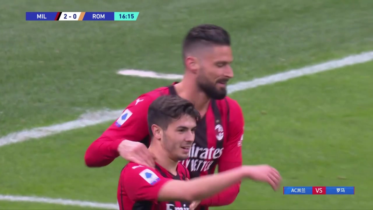 伊巴涅斯回传送大礼 梅西亚斯破门米兰2-0领先罗马（伊巴涅斯罗马队）
