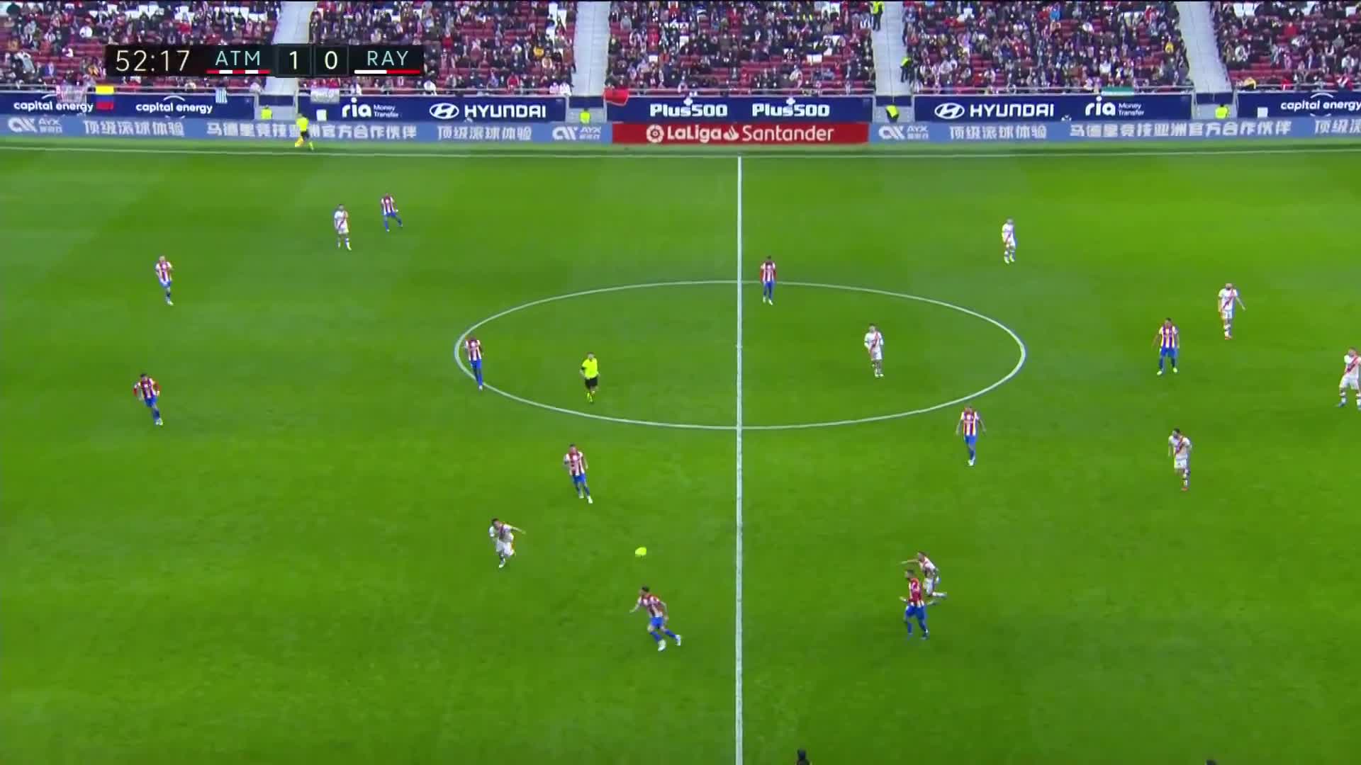 马竞2球领先！科雷亚抢点破门梅开二度（马竞 科雷亚）