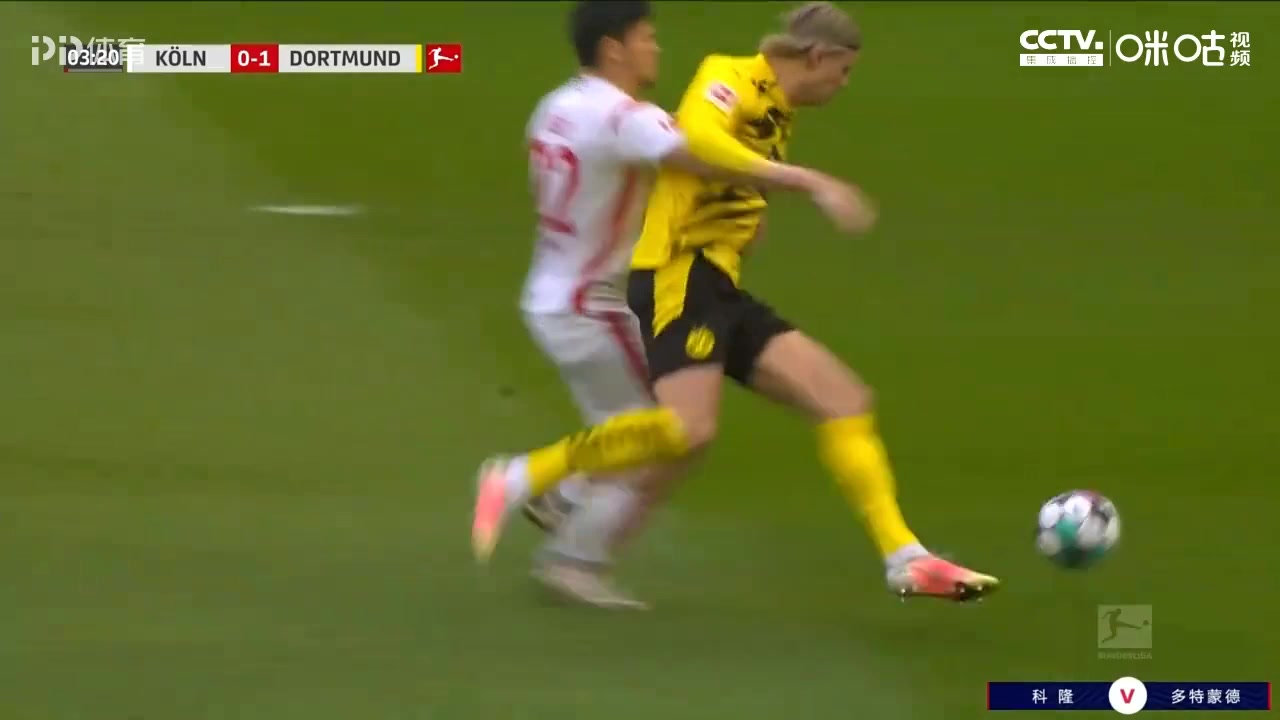 多特：哈兰德停球+1000万（多特球星哈兰德）