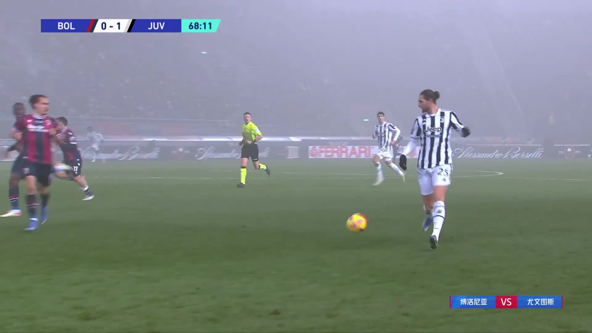 夸德拉多禁区晃开角度打门 皮球折射入网（夸德拉多集锦）