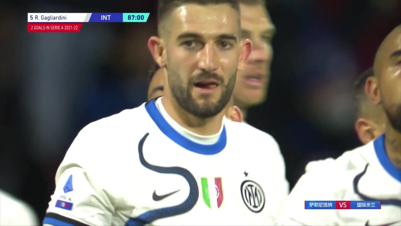 比达尔送直传策动 加利亚尔迪尼推射破门（加尔比亚蒂）