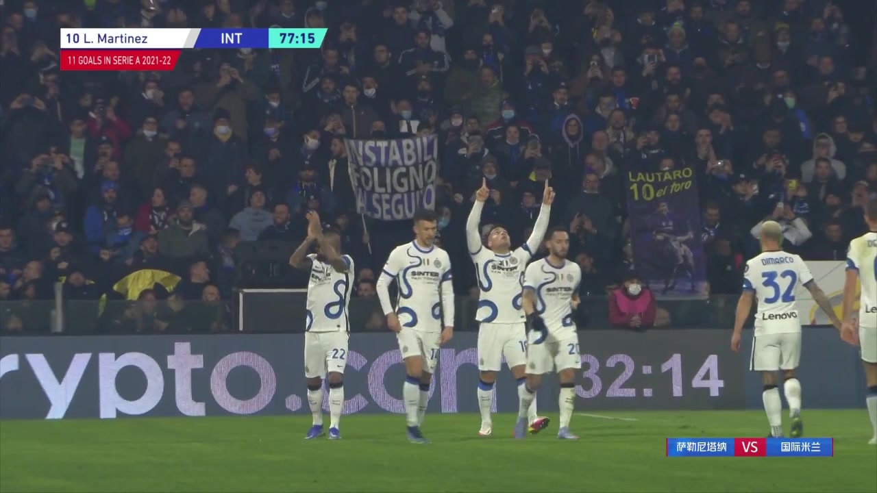 劳塔罗替补破门锁定胜局 国米4-0领先萨勒尼塔纳（巴萨拜拜!劳塔罗续约国米只差官宣 违约金将暴涨）