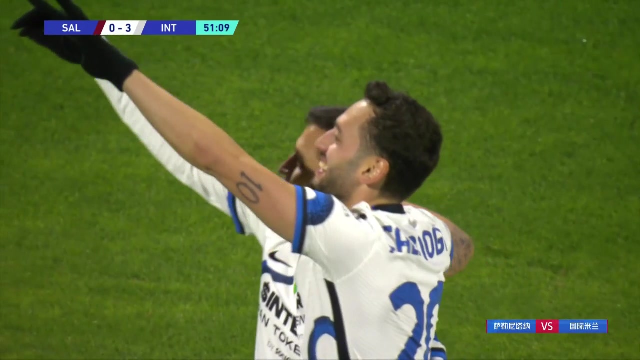 国米流畅配合！恰20送助攻 桑切斯插上劲射得手（桑切斯国米周薪）