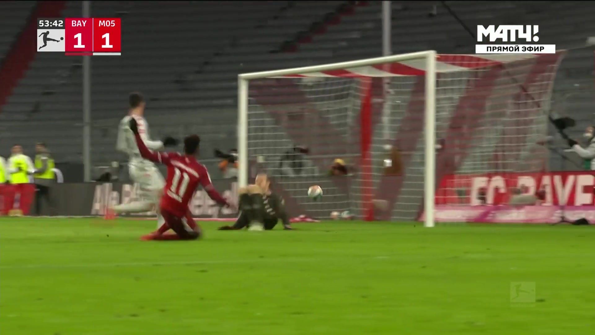 托利索后场长传助攻 科曼完美停球穿裆门将破门（科朗坦·托利索）