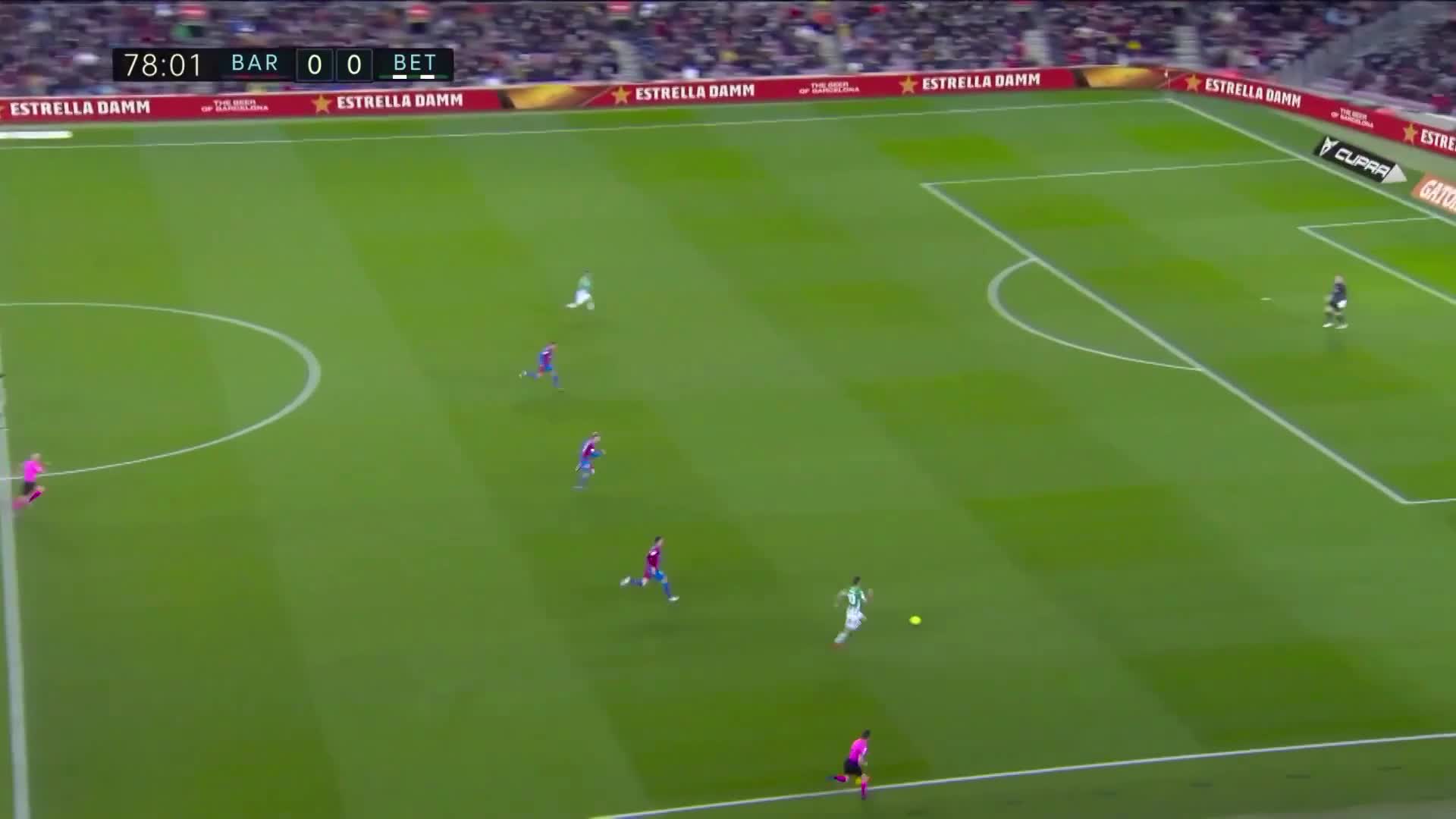 贝蒂斯快速反击 胡安米轻松推射破门(贝蒂·胡)