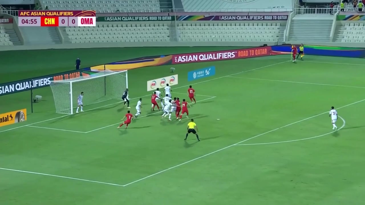 【集锦】世预赛-武磊破门颜骏凌失误 国足1-1阿曼积4分仍排第五（国足晋级世预赛12强赛武磊）