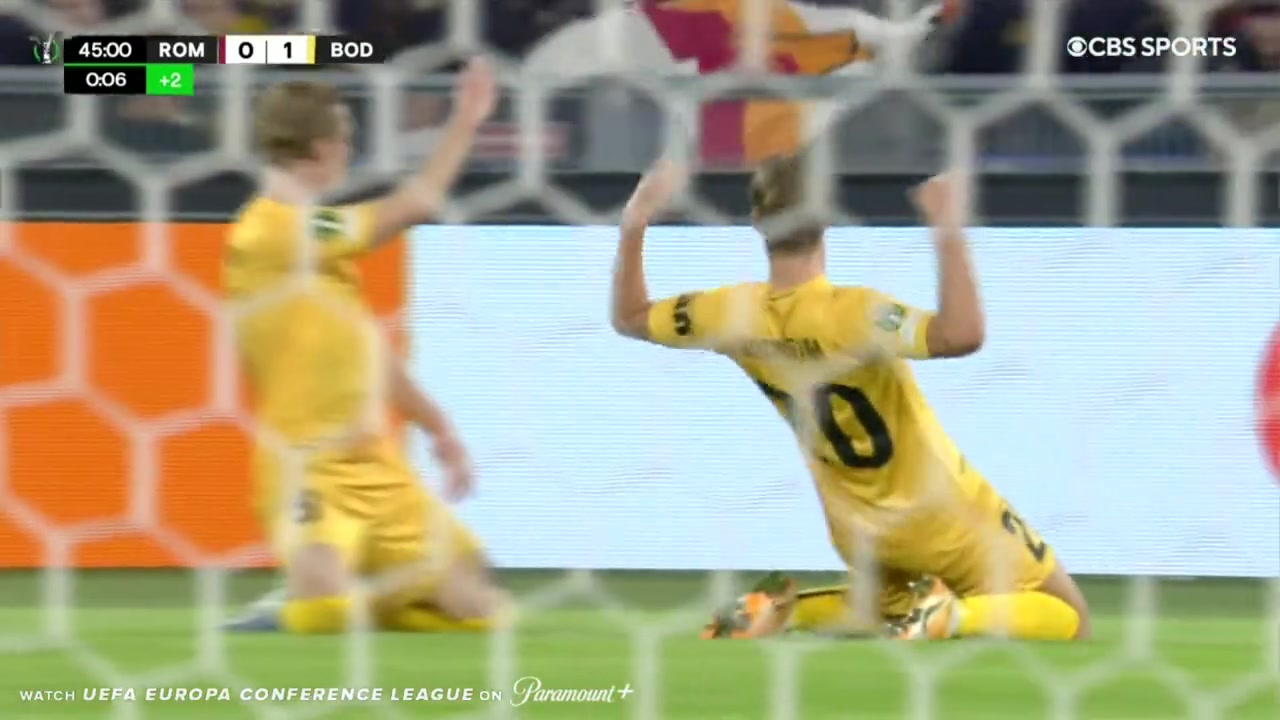 罗马落后！索尔巴肯世界波攻破红狼（4312索尔巴肯）