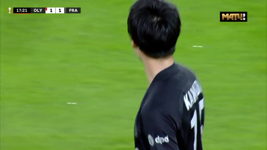 巧射破门！日本国脚镰田大地欧联杯单刀破门（日本队镰田大地）