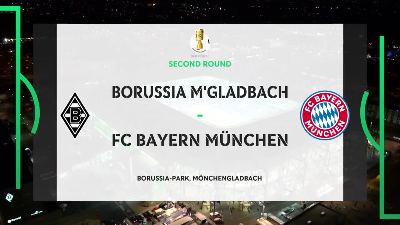 【集锦】德国杯-恩博洛两射一传 拜仁0-5惨败门兴出局（德国杯 拜仁 门兴）