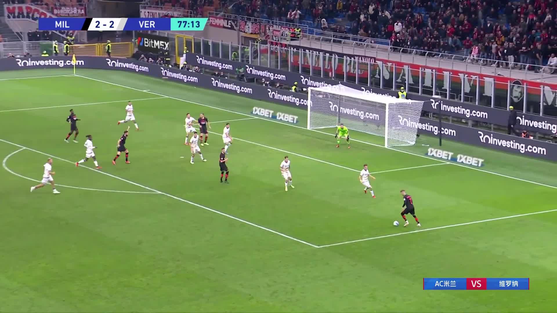 连扳三球！卡斯蒂列霍斜传 维罗纳后卫金特尔不慎自摆乌龙（卡斯蒂列霍集锦）