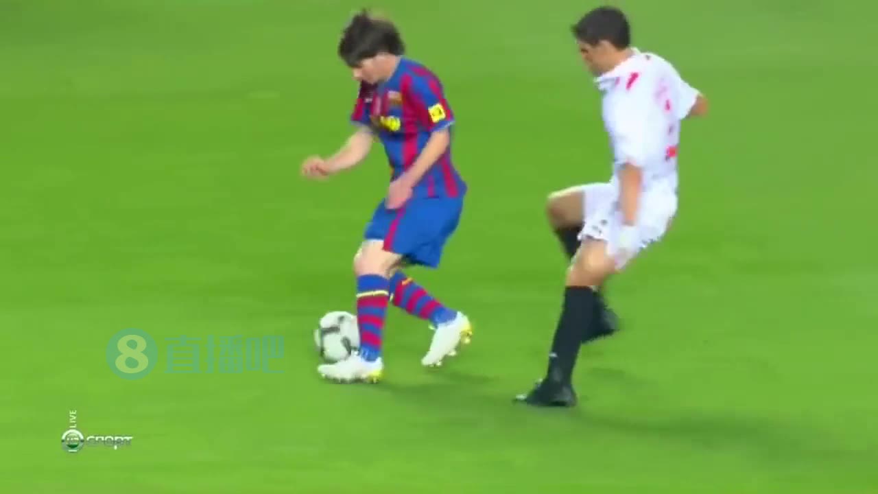 晃伤对手！梅西三次极具羞辱性的过人（梅西的污点）