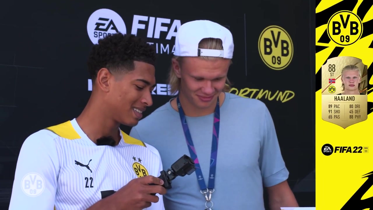 当哈兰德得知莱万和姆巴佩FIFA22得分比他高后的反应（fifa哈兰德和莱万）