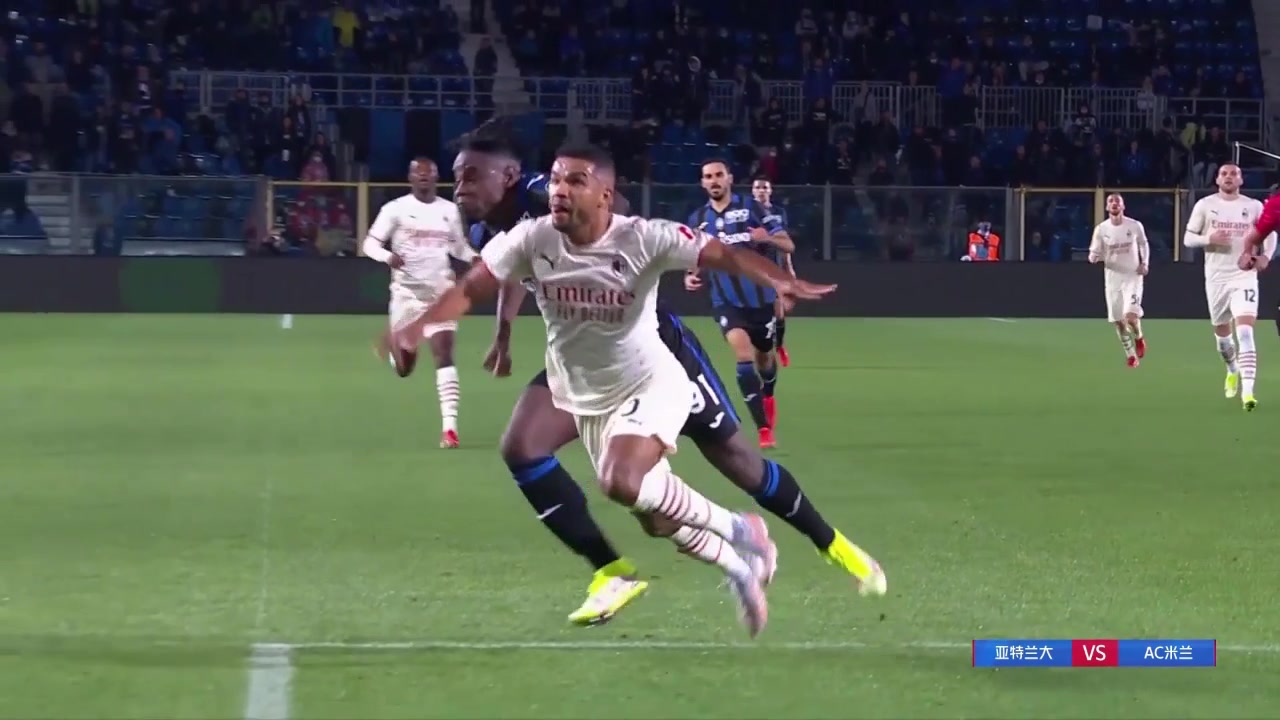 【集锦】意甲-卡拉布里亚28秒闪击托纳利破门 米兰3-2亚特兰大（卡拉布里亚意大利国家队）