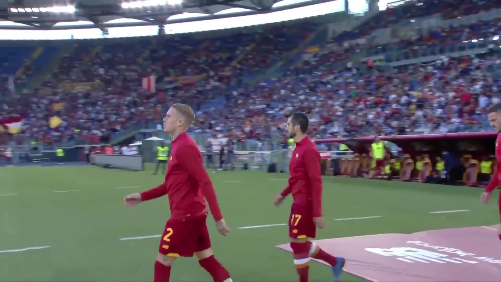 【集锦】意甲-佩莱格里尼破门姆希塔良建功 罗马2-0恩波利（罗马球员佩来格尼里）