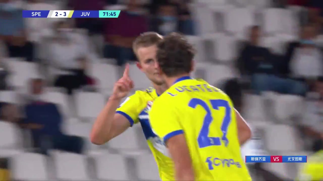 联赛首胜要来了！德里赫特抽射破门尤文再次领先（德里赫特转会尤文多少钱）