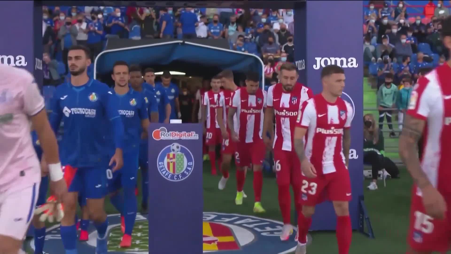 【集锦】西甲-苏亚雷斯梅开二度 马竞2-1绝杀十人赫塔菲（马竞夺得西甲冠军苏亚雷斯）