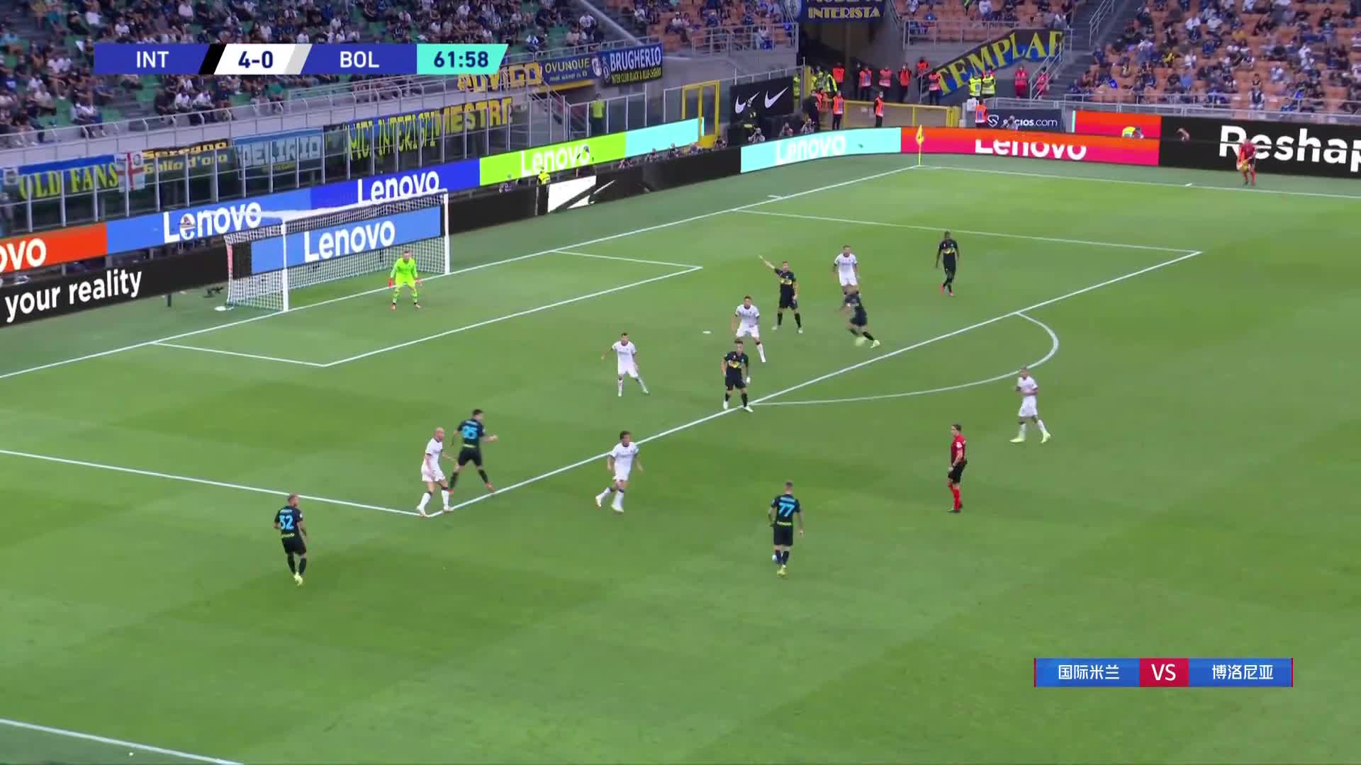 B罗斜塞劳塔罗灵巧一漏，哲科破门国米5-0领先