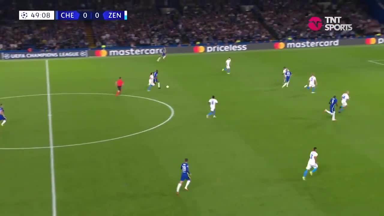 卢卡库：快给我啊！吕迪格上演长途奔袭射门（20u吕迪格）