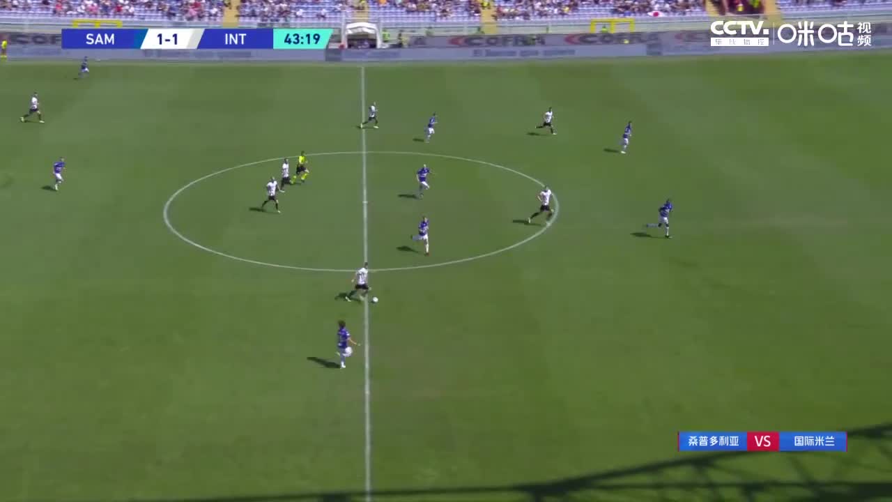 巴雷拉强突两人妙传，劳塔罗凌空端射破门（巴罗和蕾拉）