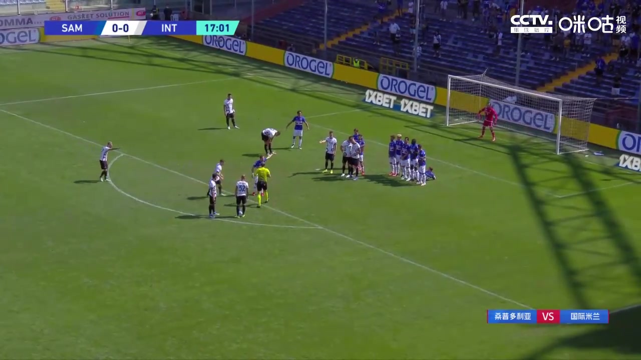 回归国米首球！迪马尔科任意球直挂死角（迪马尔科 国米）