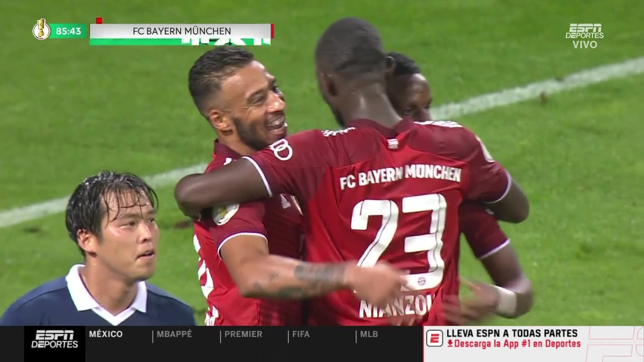 舒波莫廷禁区内做球 萨尔禁区扫射拜仁11-0（舒波莫廷转会拜仁）