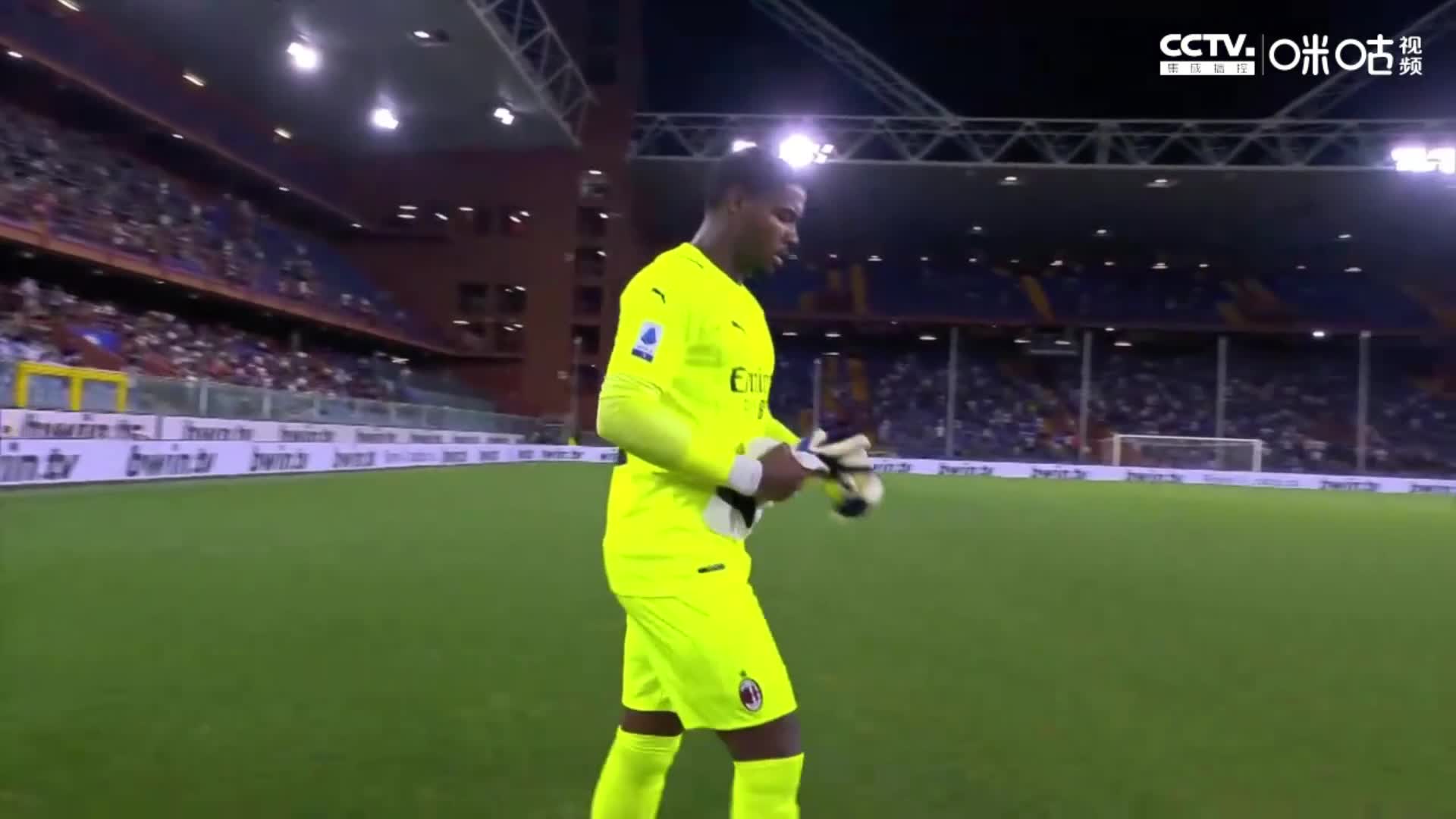 【集锦】意甲-卡拉布里亚助攻迪亚斯破门 米兰1-0桑普取开门红（卡拉布里亚米兰队长）