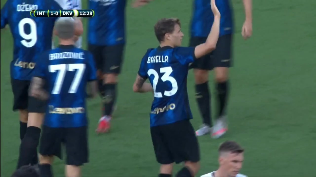 这球太漂亮了！国米三次脚后跟传球巴雷拉破门（这球太漂亮了!国米三次脚后跟传球巴雷拉破门了吗）