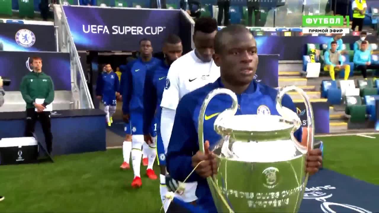 【全场集锦】欧超杯-凯帕两扑点 切尔西点球7-6黄潜夺冠（欧超杯:切尔西夺冠）