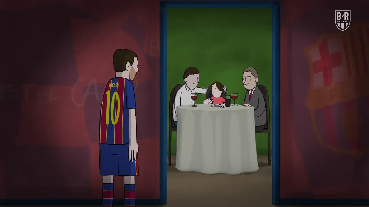 泪目了，BR发布超感人短片回顾梅西21年巴萨生涯